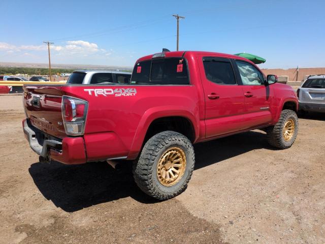 3TMCZ5AN2LM322862 - 2020 TOYOTA TACOMA DOUBLE CAB RED photo 3