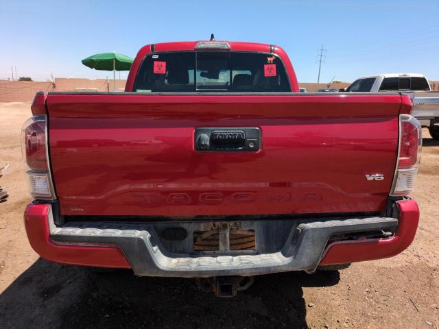 3TMCZ5AN2LM322862 - 2020 TOYOTA TACOMA DOUBLE CAB RED photo 6
