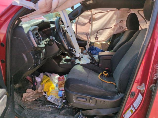 3TMCZ5AN2LM322862 - 2020 TOYOTA TACOMA DOUBLE CAB RED photo 7