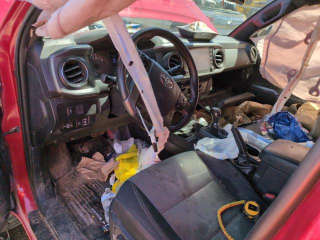 3TMCZ5AN2LM322862 - 2020 TOYOTA TACOMA DOUBLE CAB RED photo 8