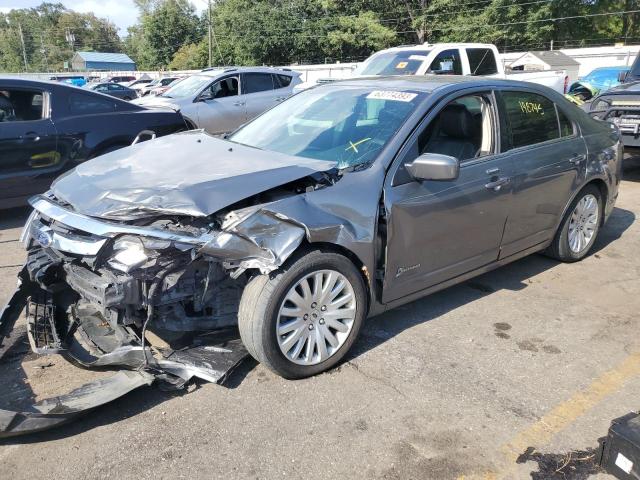 3FADP0L34AR172753 - 2010 FORD FUSION HYBRID GRAY photo 1