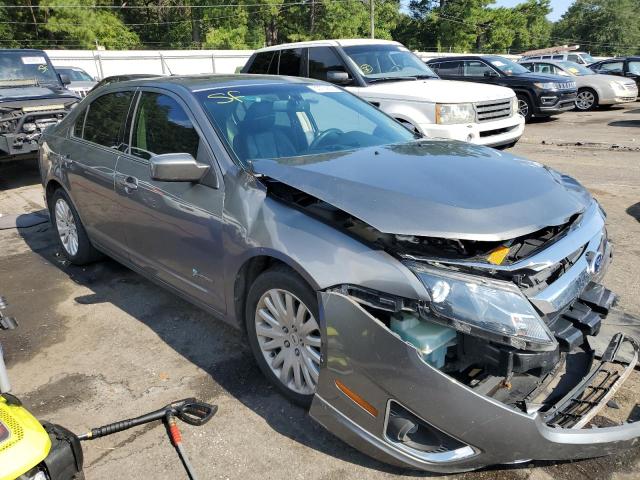 3FADP0L34AR172753 - 2010 FORD FUSION HYBRID GRAY photo 4