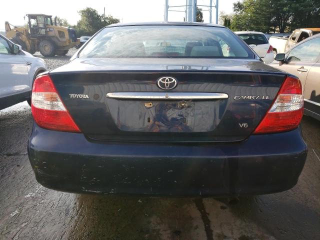 4T1BF32K04U078750 - 2004 TOYOTA CAMRY LE BLUE photo 6