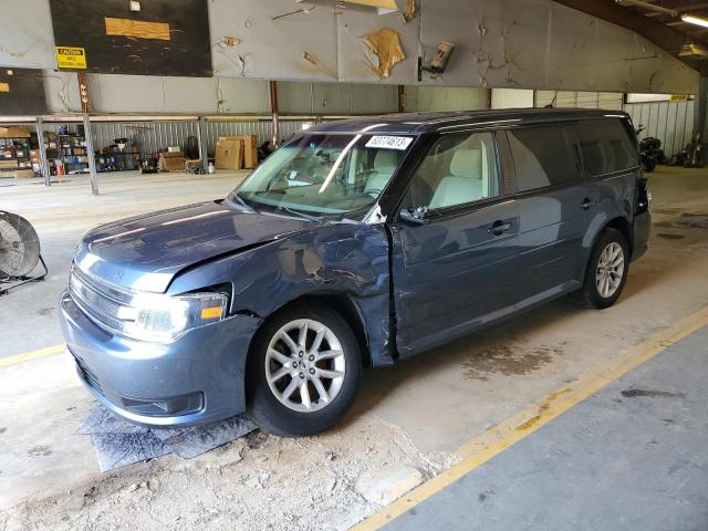 2FMGK5B84KBA15347 - 2019 FORD FLEX SE BLUE photo 1