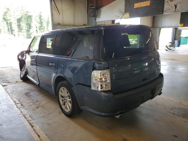 2FMGK5B84KBA15347 - 2019 FORD FLEX SE BLUE photo 2