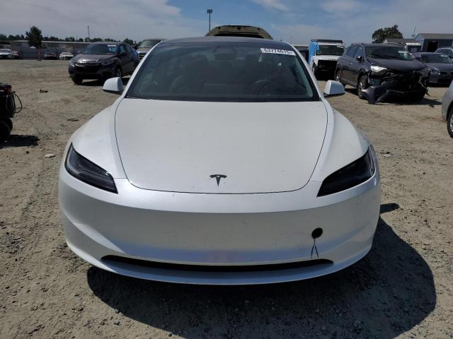 5YJ3E1EB0RF789764 - 2024 TESLA MODEL 3 白色 照片 5