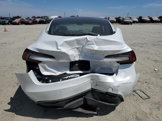 5YJ3E1EB0RF789764 - 2024 TESLA MODEL 3 白色 照片 6