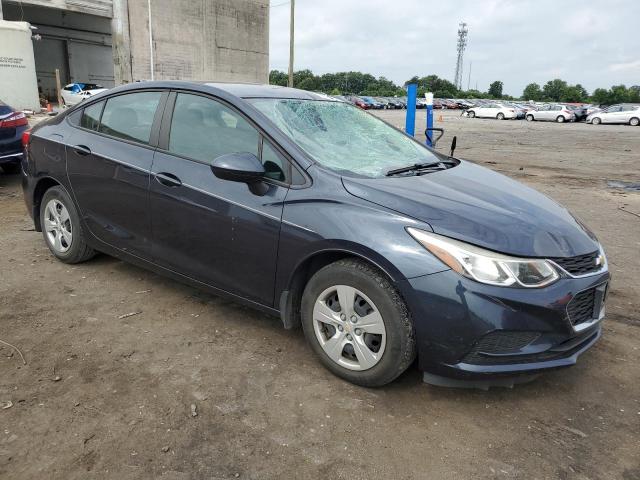 1G1BC5SM2G7306026 - 2016 CHEVROLET CRUZE LS BLUE photo 4