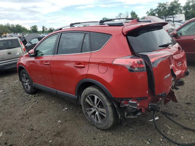 JTMRFREV5HJ156801 - 2017 TOYOTA RAV4 XLE RED photo 2