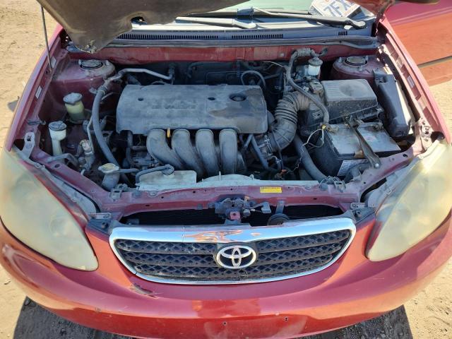 1NXBR32E48Z958244 - 2008 TOYOTA COROLLA CE RED photo 11