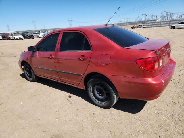 1NXBR32E48Z958244 - 2008 TOYOTA COROLLA CE RED photo 2