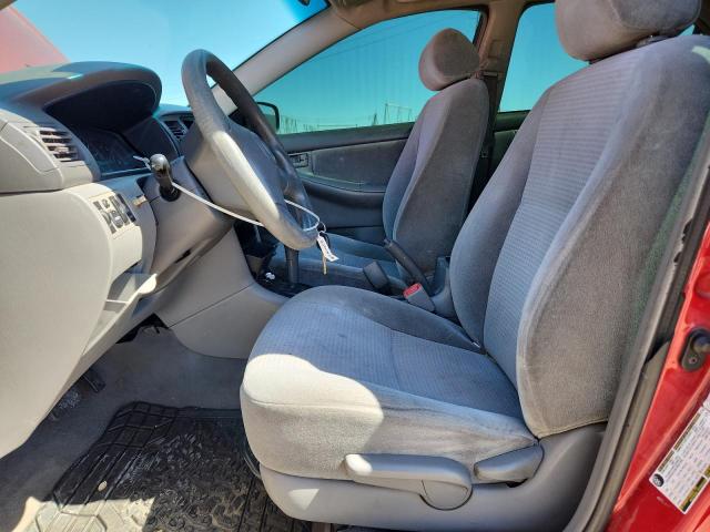 1NXBR32E48Z958244 - 2008 TOYOTA COROLLA CE RED photo 7