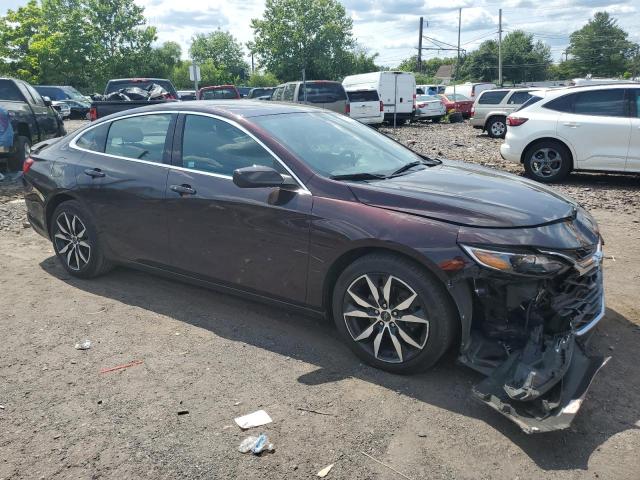 1G1ZG5ST9MF032741 - 2021 CHEVROLET MALIBU RS 紫色 照片 4