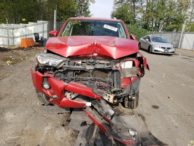 JTEBU5JR1J5536169 - 2018 TOYOTA 4RUNNER SR5/SR5 PREMIUM 红色 照片 9