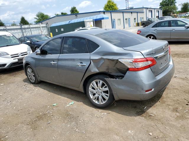 3N1AB7AP7DL678792 - 2013 NISSAN SENTRA S GRAY photo 2