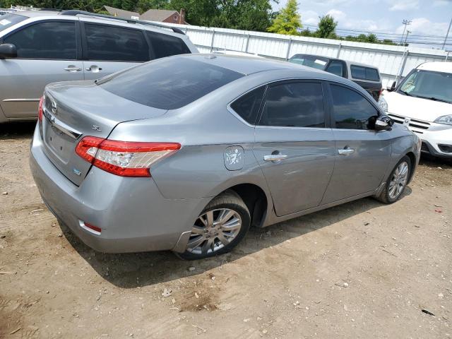 3N1AB7AP7DL678792 - 2013 NISSAN SENTRA S GRAY photo 3