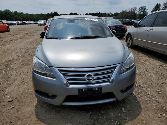 3N1AB7AP7DL678792 - 2013 NISSAN SENTRA S GRAY photo 5