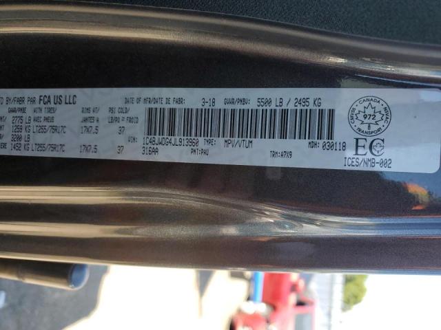 1C4BJWDG4JL913960 - 2018 JEEP WRANGLER UNLIMITED SPORT გრაფიტი ფოტო 13