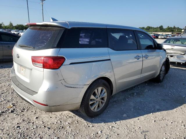 KNDMA5C10F6079899 - 2015 KIA SEDONA L SILVER photo 3