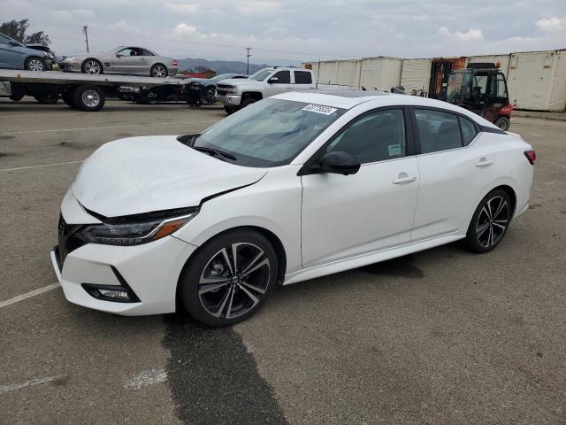 3N1AB8DV1NY315697 - 2022 NISSAN SENTRA SR WHITE photo 1