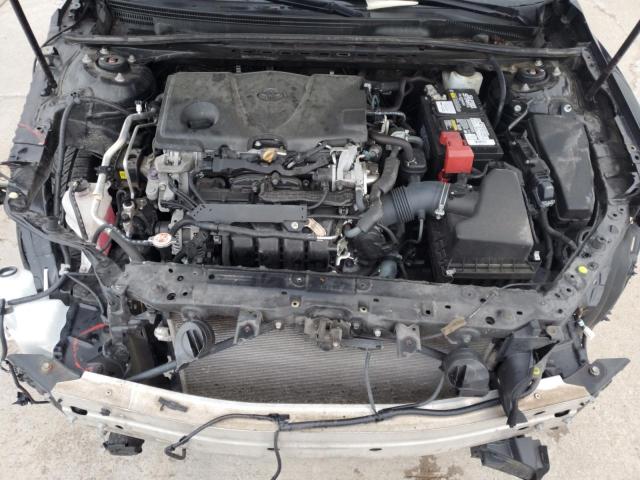 4T1B11HK2KU689189 - 2019 TOYOTA CAMRY L BLACK photo 11