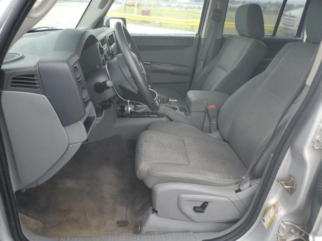 1J8HG48K97C634081 - 2007 JEEP COMMANDER Արծաթագույն լուսանկար 7