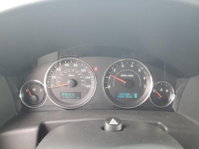 1J8HG48K97C634081 - 2007 JEEP COMMANDER Արծաթագույն լուսանկար 9