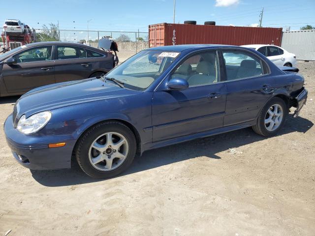 KMHWF35H75A178509 - 2005 HYUNDAI SONATA GLS BLUE photo 1