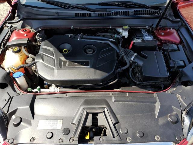 3LN6L5F97HR662427 - 2017 LINCOLN MKZ RESERVE წითელი ფოტო 11