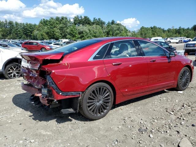 3LN6L5F97HR662427 - 2017 LINCOLN MKZ RESERVE RED photo 3