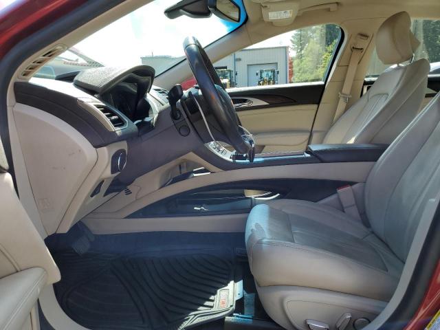 3LN6L5F97HR662427 - 2017 LINCOLN MKZ RESERVE წითელი ფოტო 7