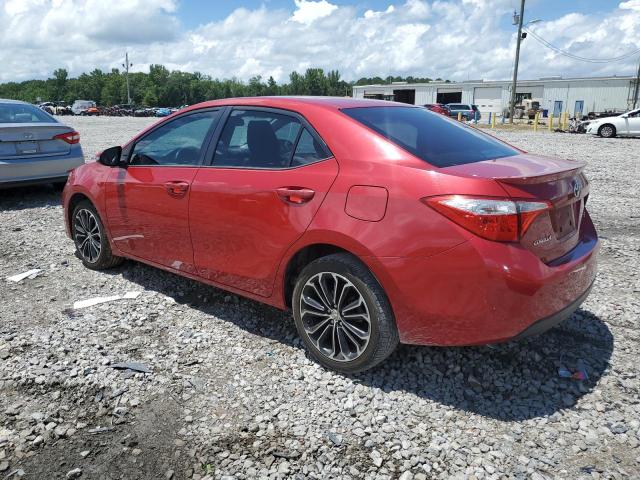 2T1BURHE8GC508704 - 2016 TOYOTA COROLLA L RED photo 2