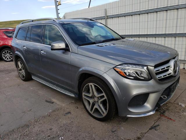 4JGDF7DEXHA742258 - 2017 MERCEDES-BENZ GLS 550 4MATIC SILVER photo 4