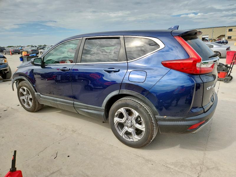 7FARW2H59KE019804 - 2019 HONDA CR-V EX ლურჯი ფოტო 2