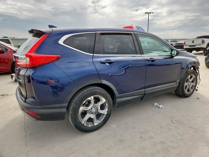 7FARW2H59KE019804 - 2019 HONDA CR-V EX ლურჯი ფოტო 3