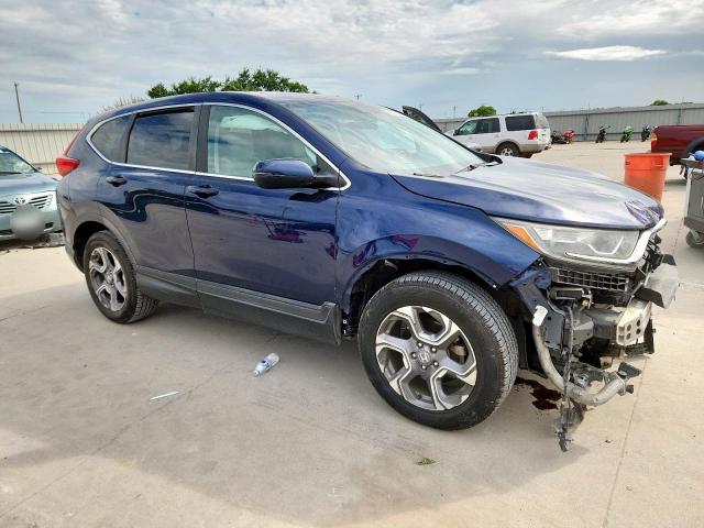 7FARW2H59KE019804 - 2019 HONDA CR-V EX ლურჯი ფოტო 4