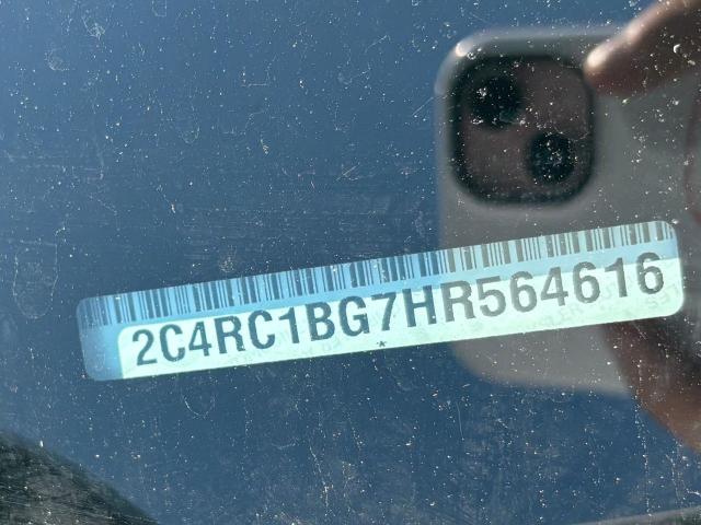 2C4RC1BG7HR564616 - 2017 CHRYSLER PACIFICA TOURING L 白色 照片 10