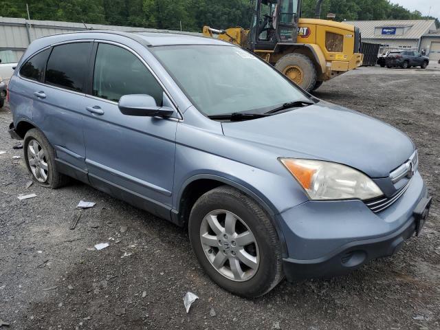 JHLRE38799C007488 - 2009 HONDA CR-V EXL BLUE photo 4