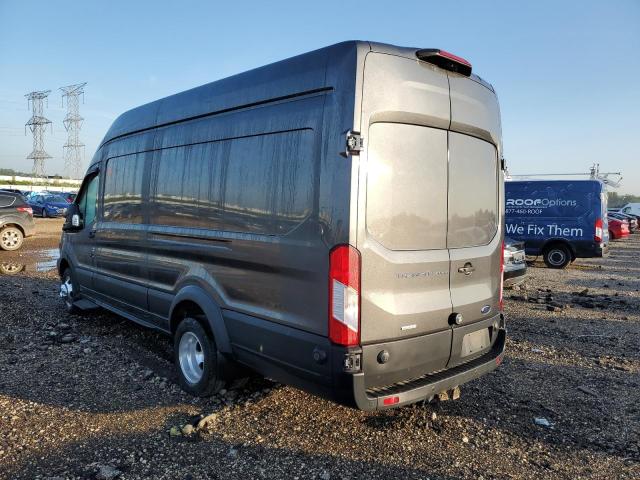 1FTRS4XGXKKA65327 - 2019 FORD TRANSIT T-350 HD GRAY photo 3