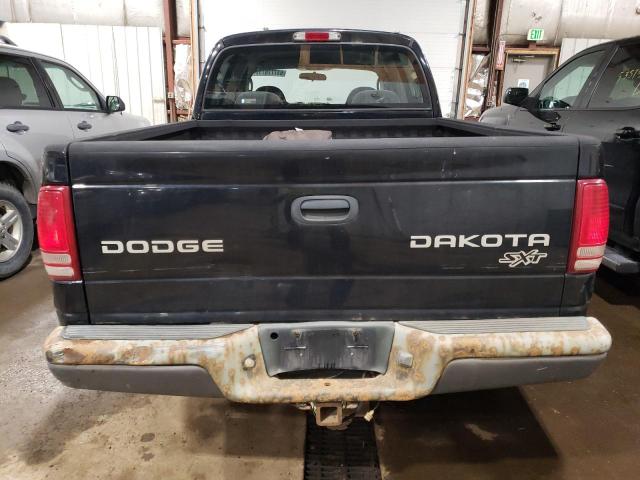 1D7HG38XX3S233206 - 2003 DODGE DAKOTA QUAD SPORT BLACK photo 6