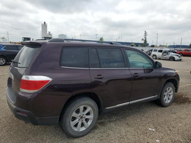 5TDBK3EH9CS099888 - 2012 TOYOTA HIGHLANDER BASE Bordo foto 3