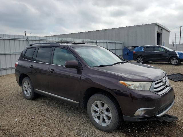 5TDBK3EH9CS099888 - 2012 TOYOTA HIGHLANDER BASE Bordo foto 4
