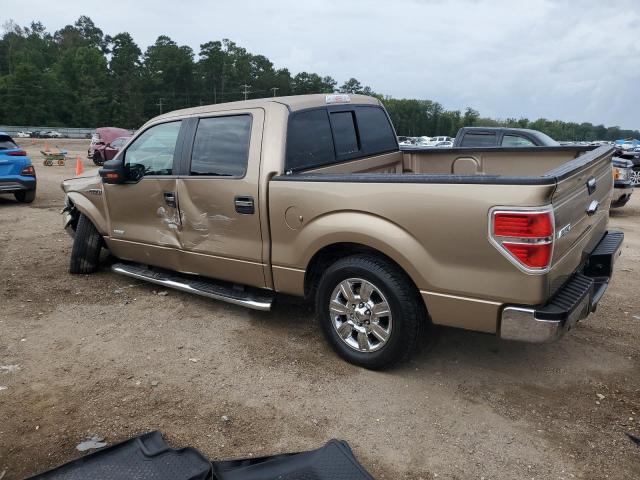 1FTFW1CT1CKD48810 - 2012 FORD F150 SUPERCREW BROWN photo 2