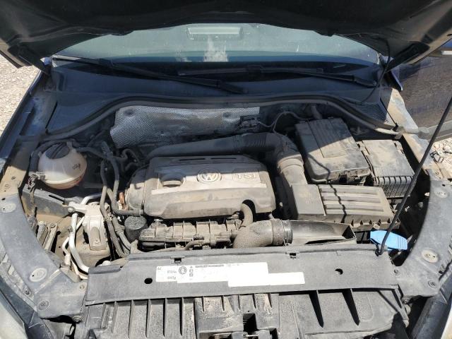 WVGAV7AX8CW552286 - 2012 VOLKSWAGEN TIGUAN S BLUE photo 11