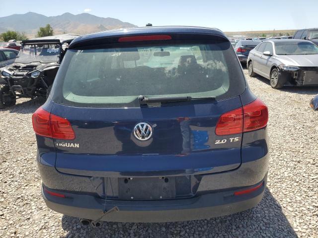 WVGAV7AX8CW552286 - 2012 VOLKSWAGEN TIGUAN S BLUE photo 6