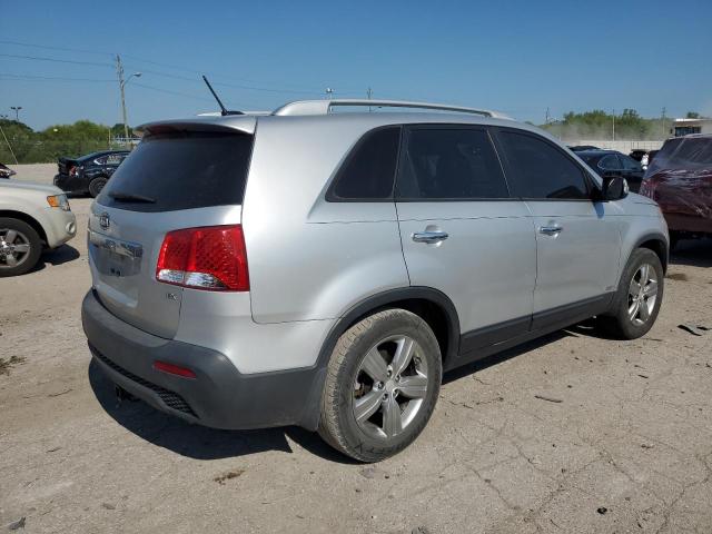 5XYKUDA63DG312434 - 2013 KIA SORENTO EX SILVER photo 3