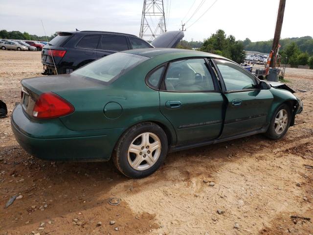 1FAFP56S3YA213421 - 2000 FORD TAURUS SEL GREEN photo 3