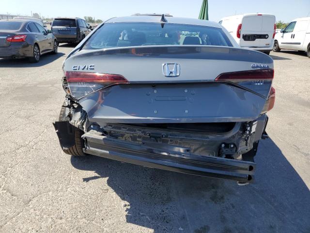 2HGFE2F53SH590415 - 2025 HONDA CIVIC SPORT ნაცრისფერი ფოტო 6