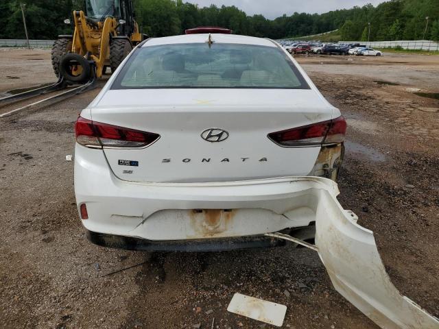 5NPE24AF2JH673970 - 2018 HYUNDAI SONATA SE WHITE photo 6