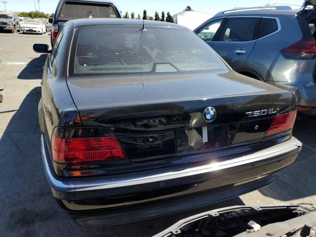 WBAGK2325WDH68513 - 1998 BMW 750 IL BLACK photo 6